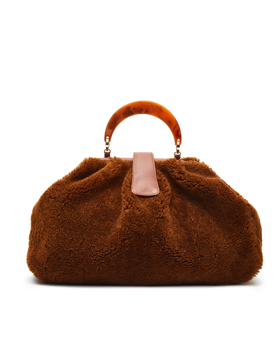 Niza Clutch - Teddy Brown