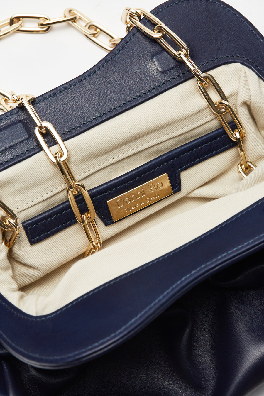 Lisbon Baby Clutch - Navy Blue