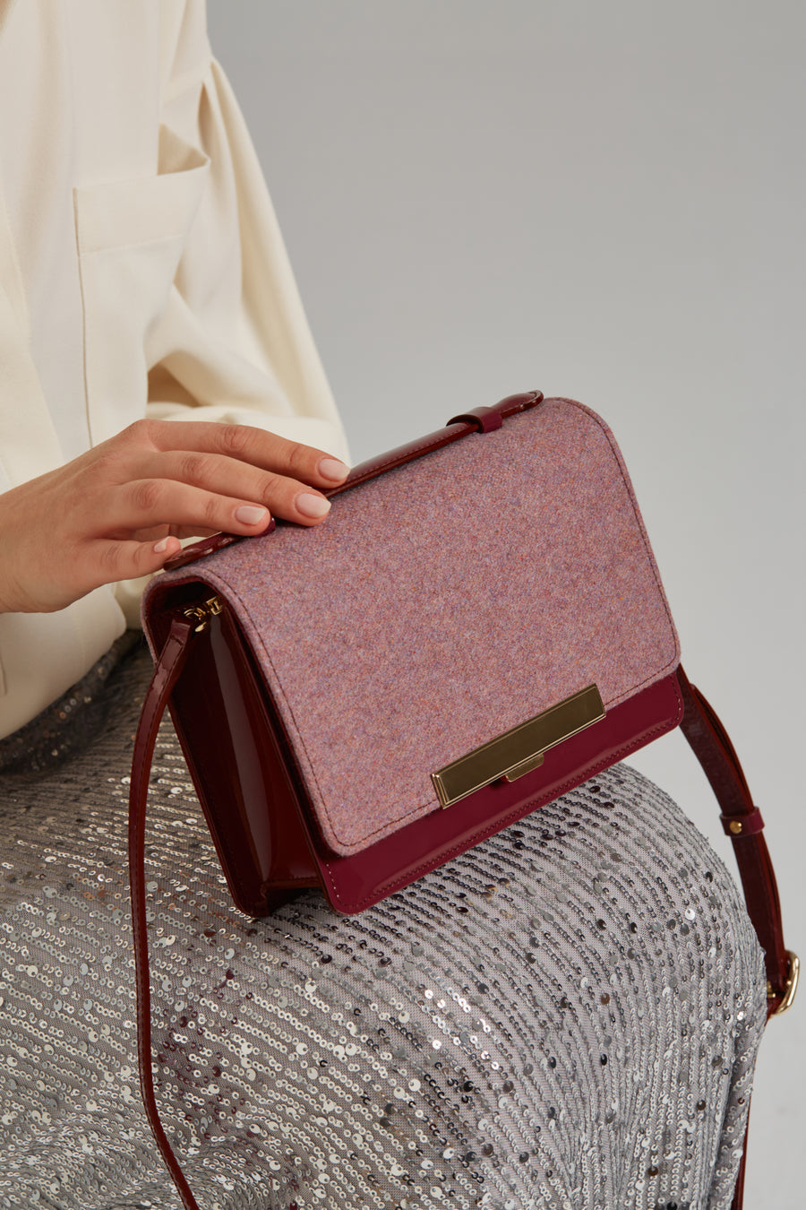 DR Clutch - Burgundy