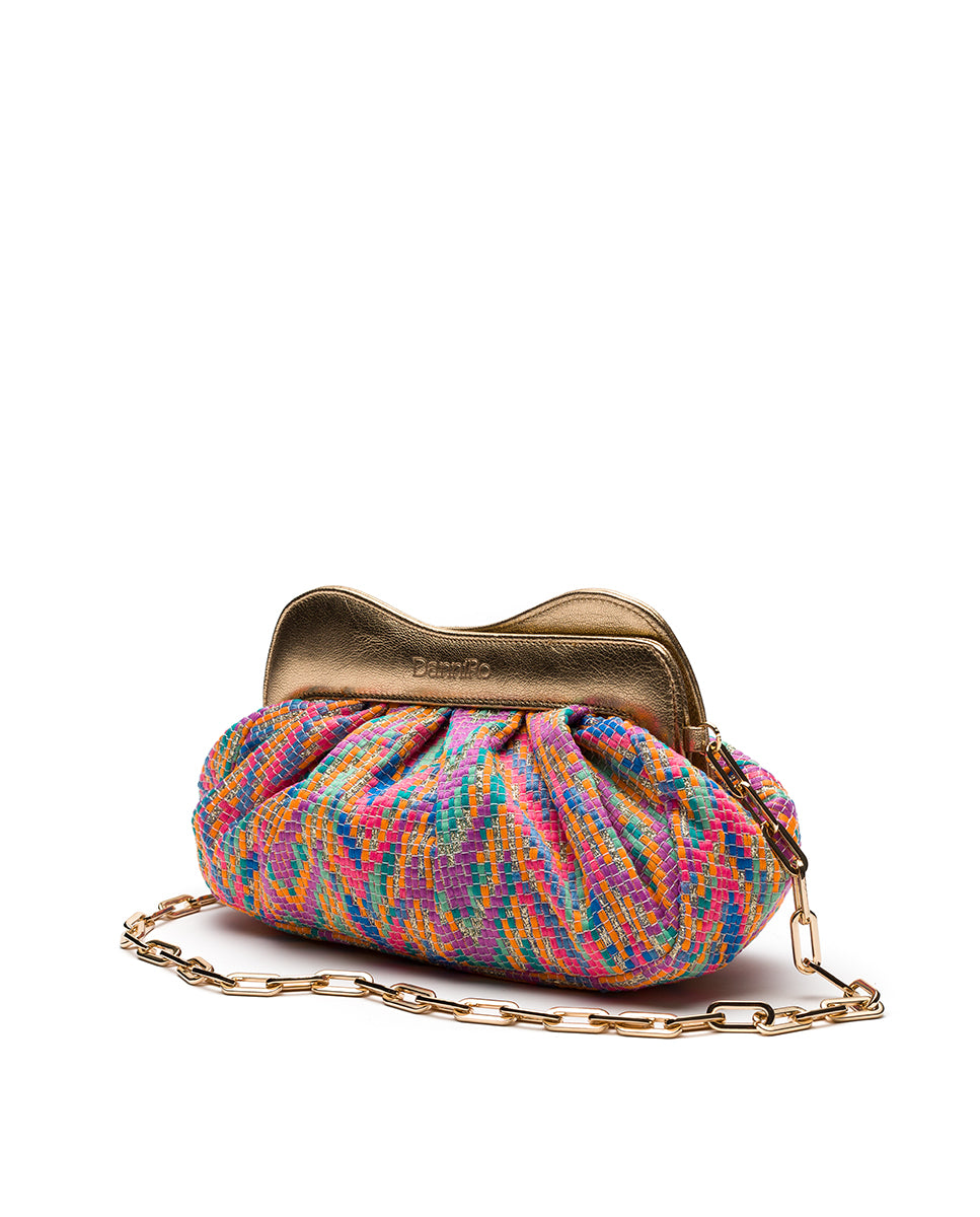 Load image into Gallery viewer, Lisbon Baby Clutch Jacquard Zig-Zag
