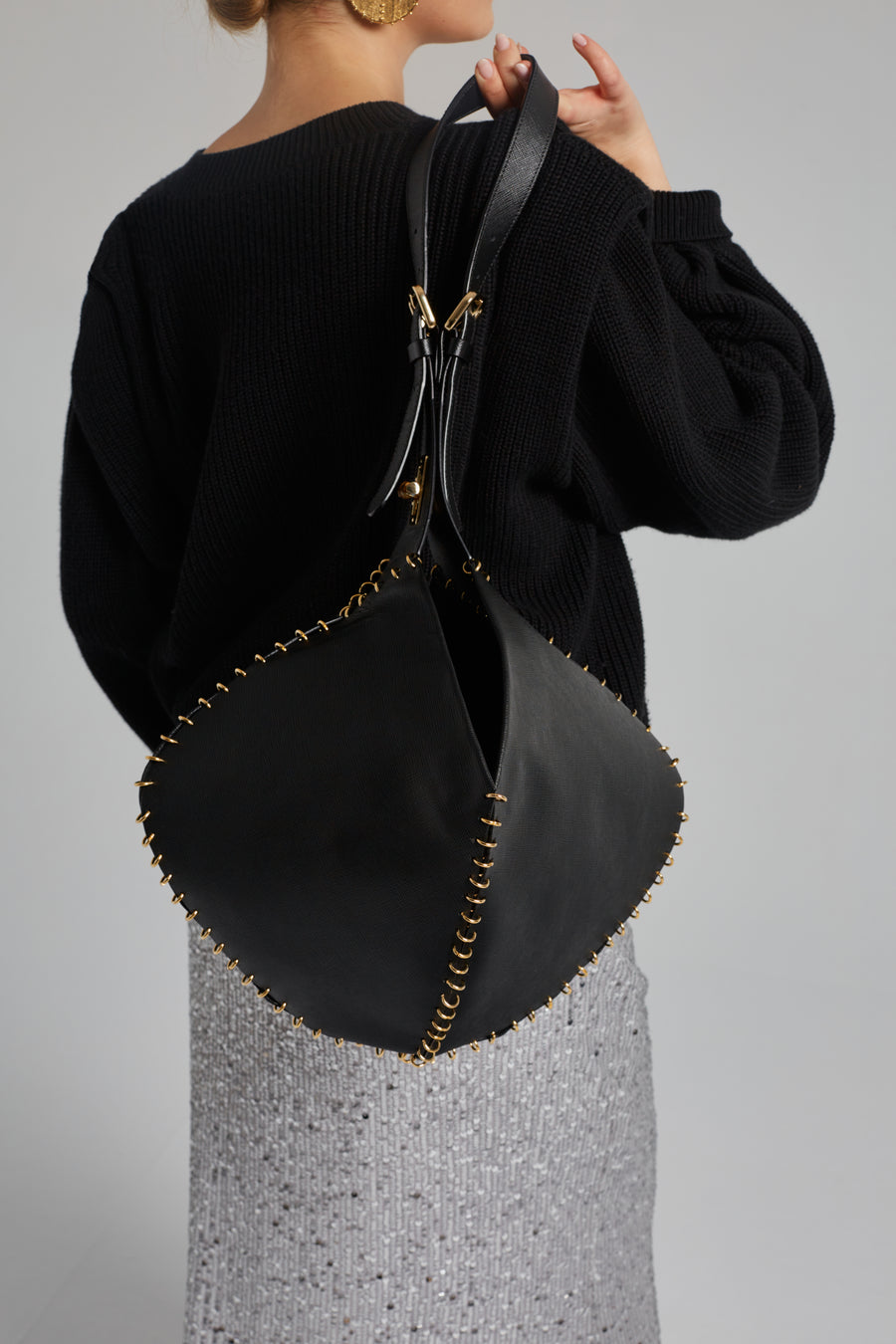 Virginia Rhombus Bag - Black