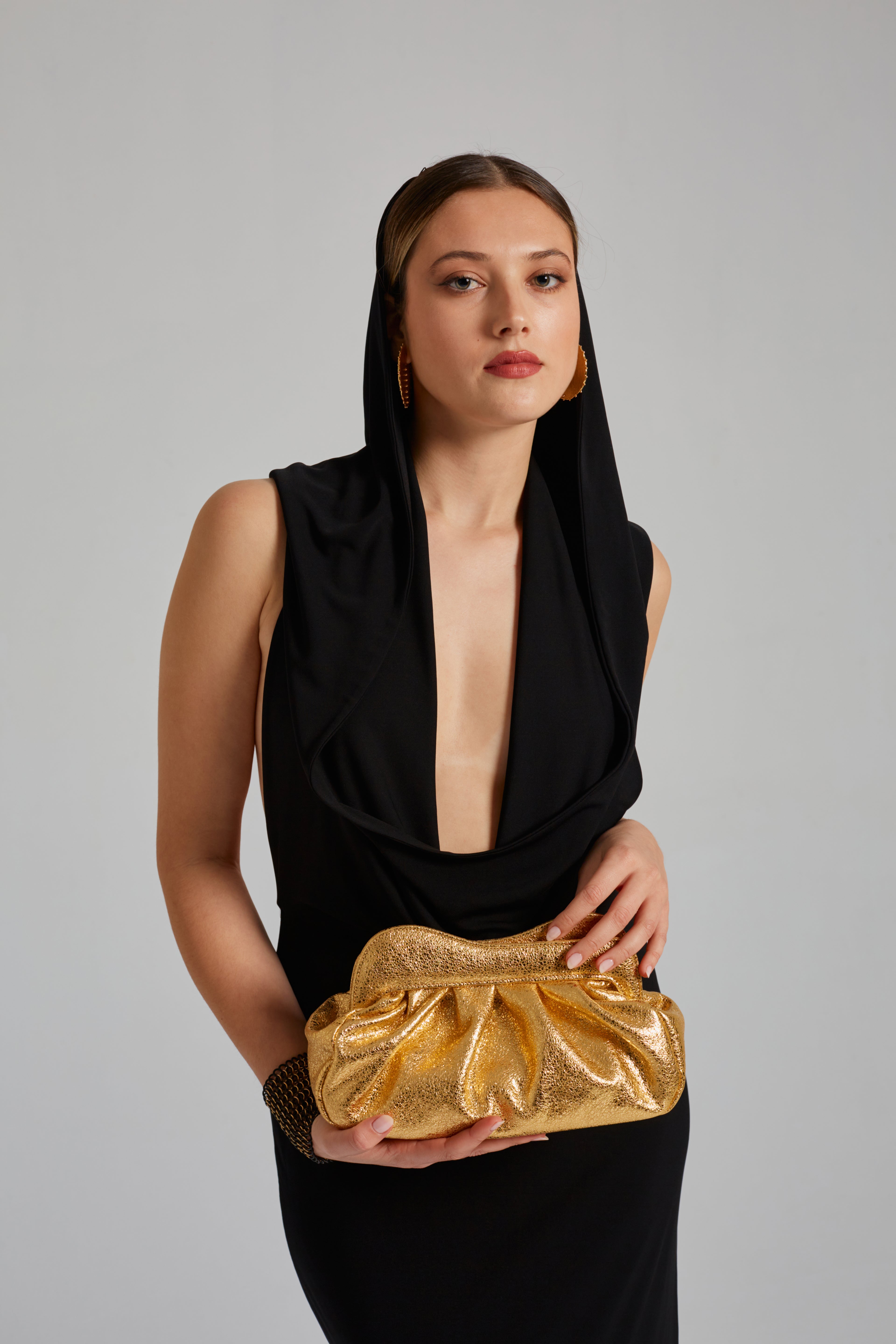 Load image into Gallery viewer, Lisbon Baby Clutch Gold

