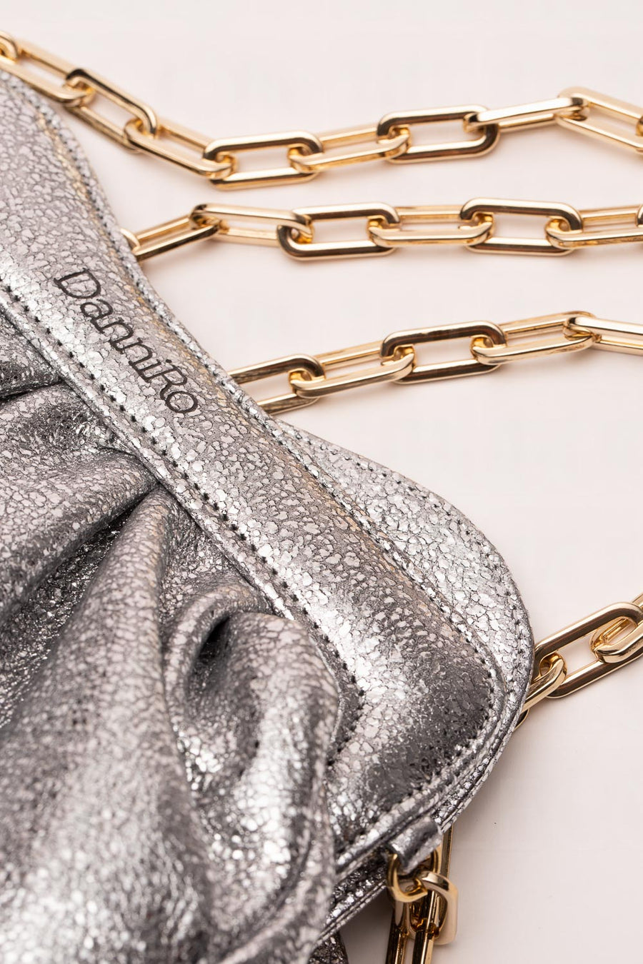 Lisbon Baby Clutch - Silver
