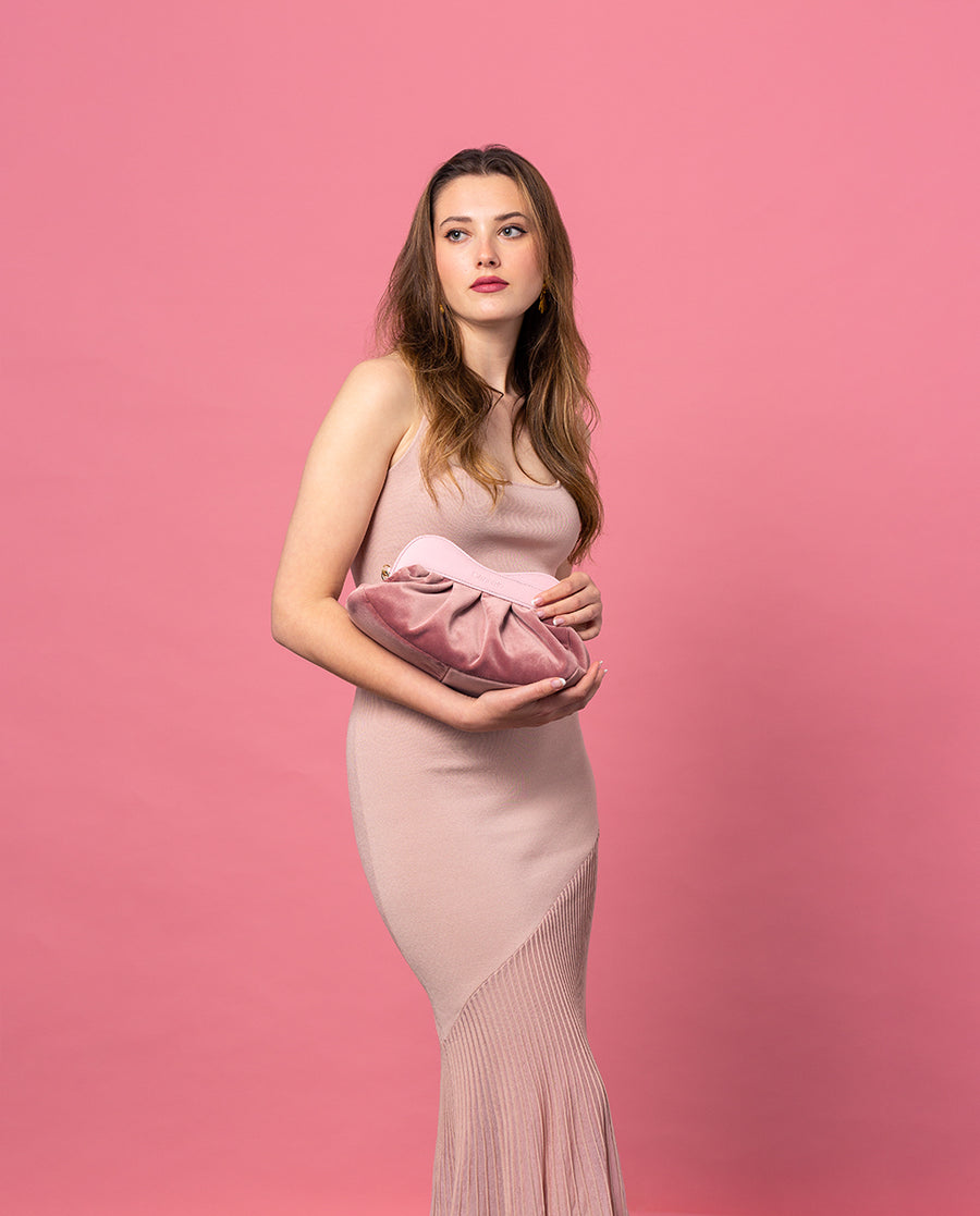 Lisbon Baby Clutch Jacquard - Pink