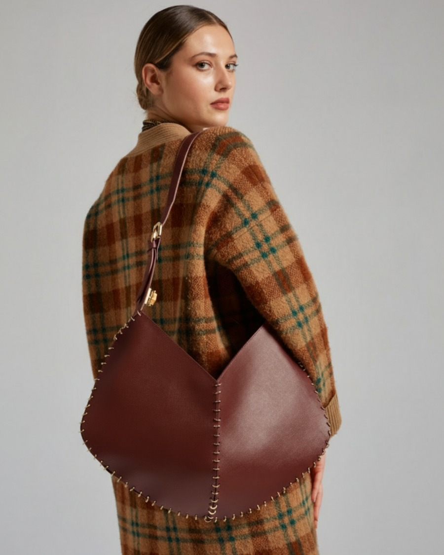 Virginia Rhombus Bag - Brown