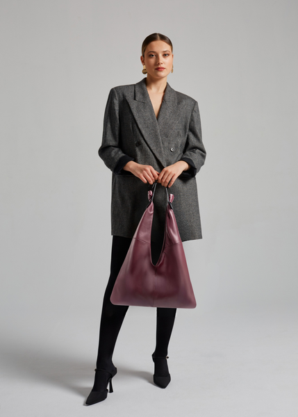 Joy Bag Baby Leather - Bordeaux