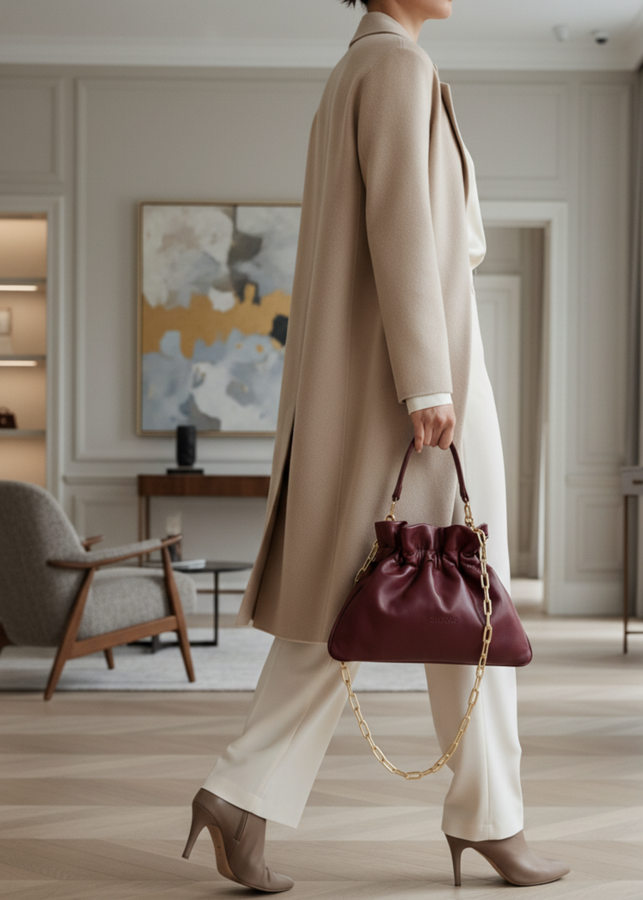 Manhattan Bag - Bordeaux