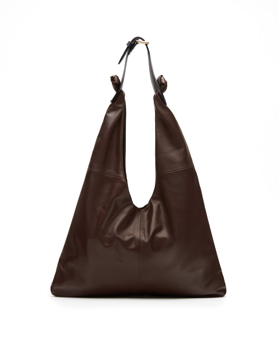 Joy Bag Baby Leather - Chocolate Brown
