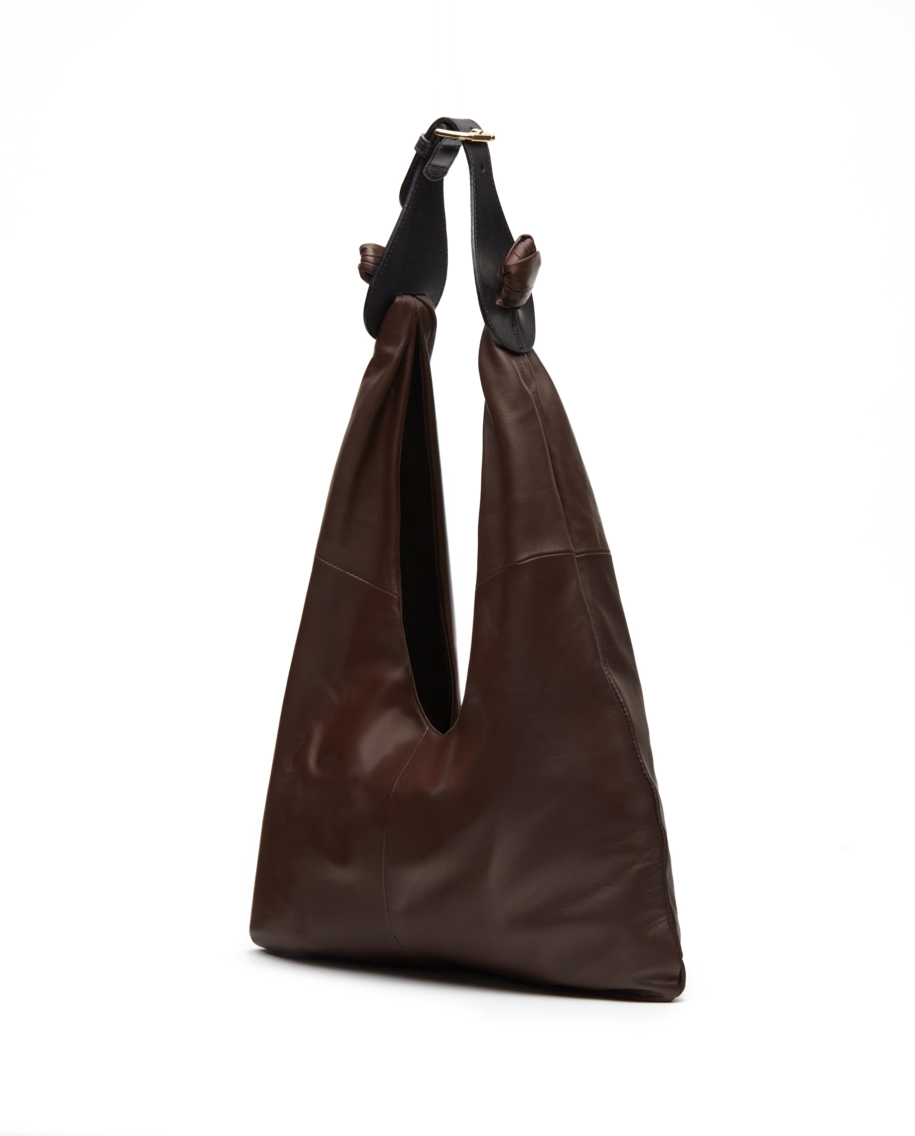 Cargar imagen en el visor de la galería, Joy Bag Baby Leather - Chocolate Brown
