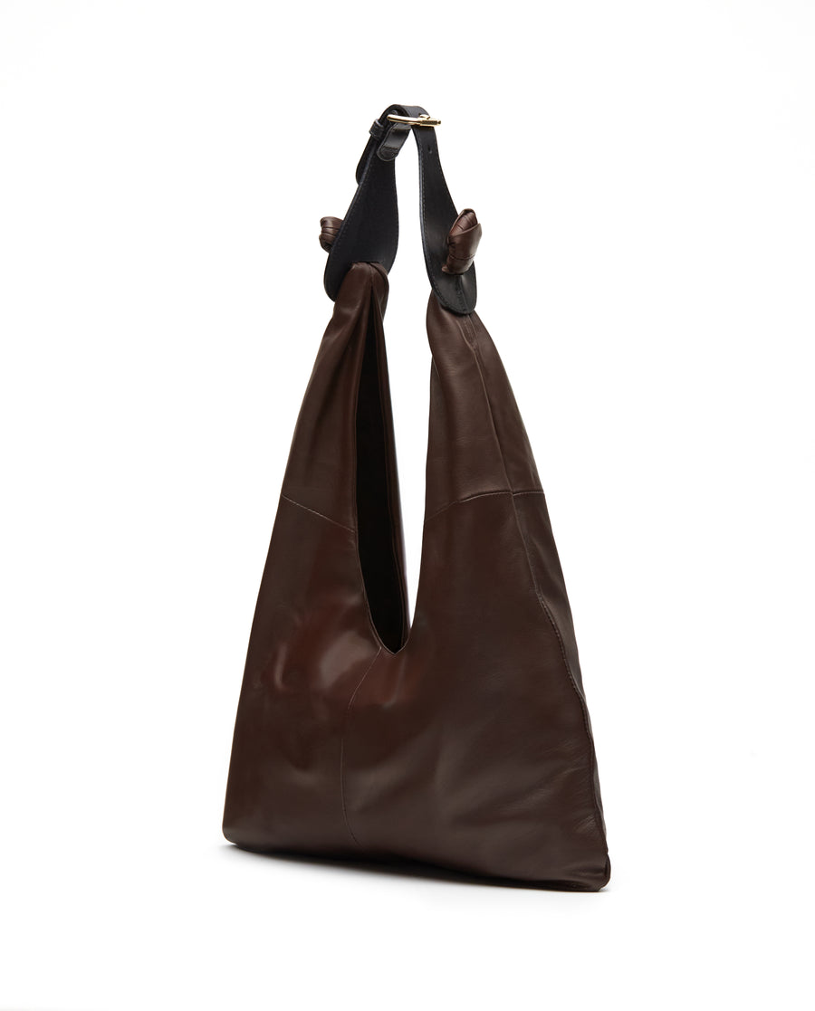 Joy Bag Baby Leather - Chocolate Brown