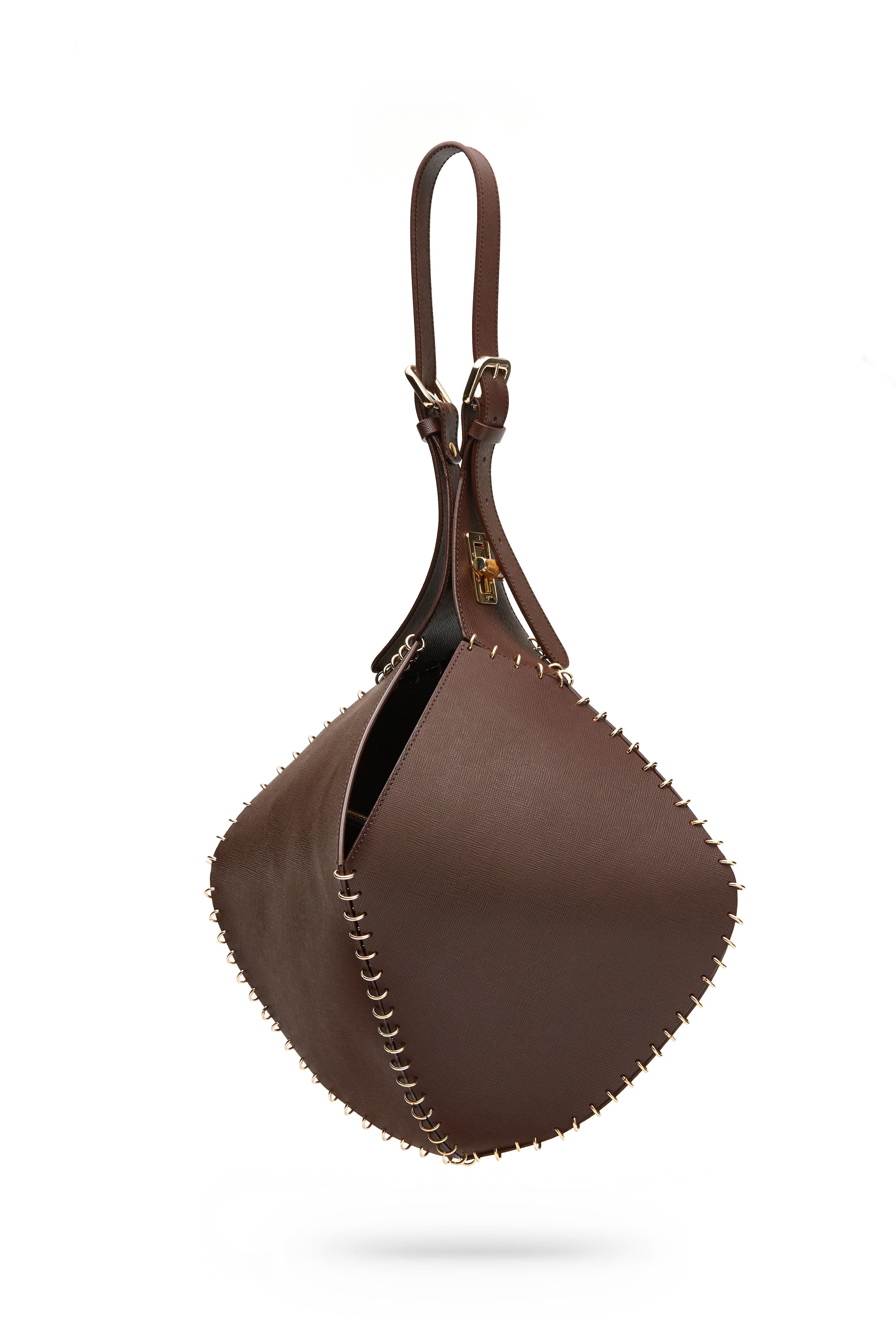 Load image into Gallery viewer, Virginia Rhombus Bag - Brown
