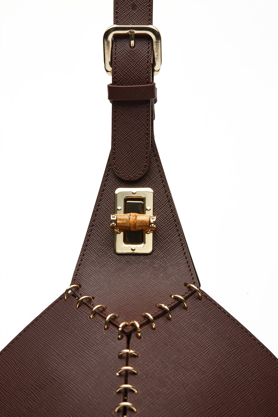 Virginia Rhombus Bag - Brown