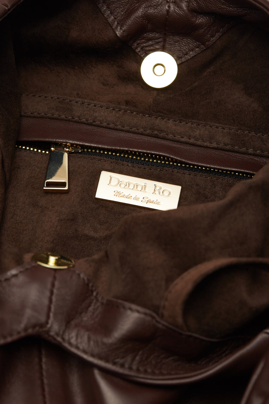Joy Bag Baby Leather - Chocolate Brown