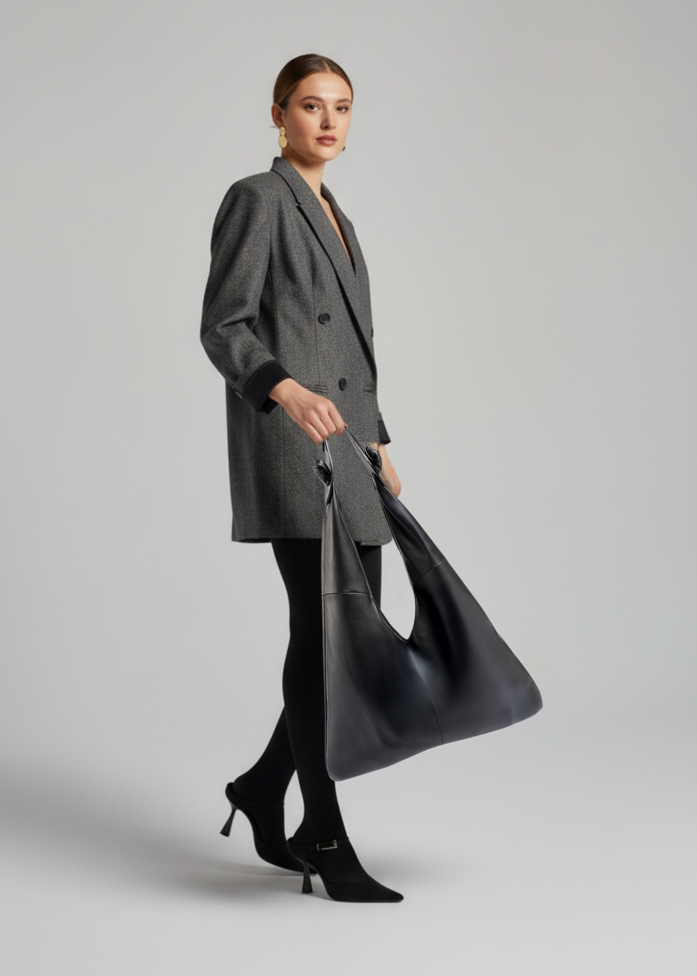 Load image into Gallery viewer, Joy Bag Baby Leather - Black
