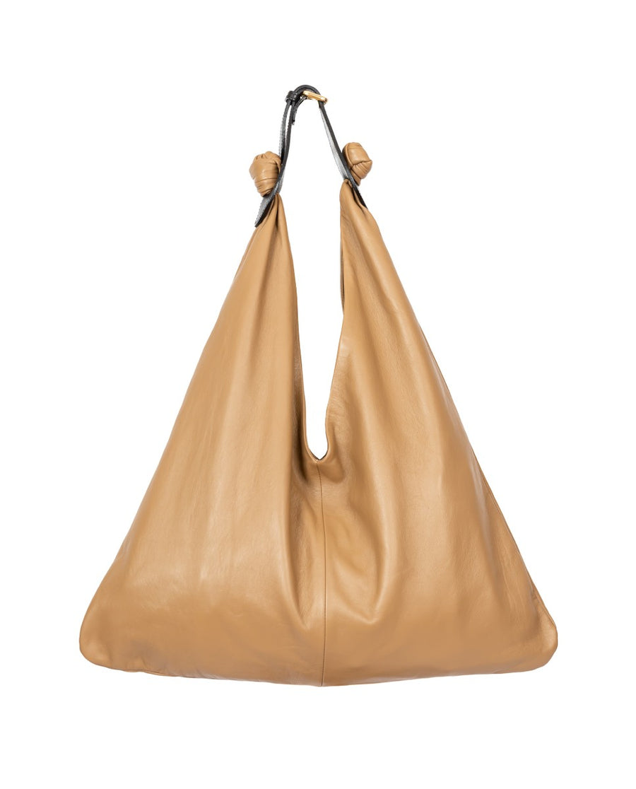 Joy Bag Leather - Taupe