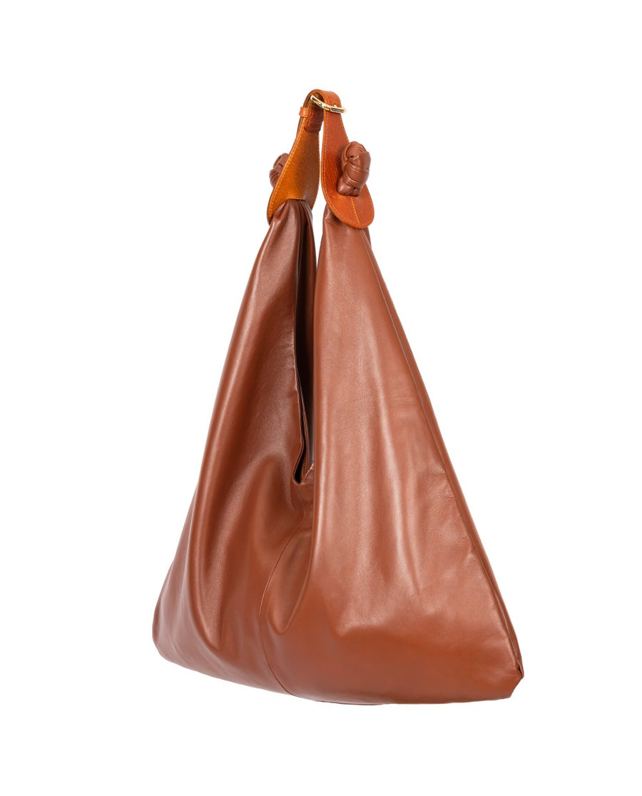 Joy Bag Leather - Brandy