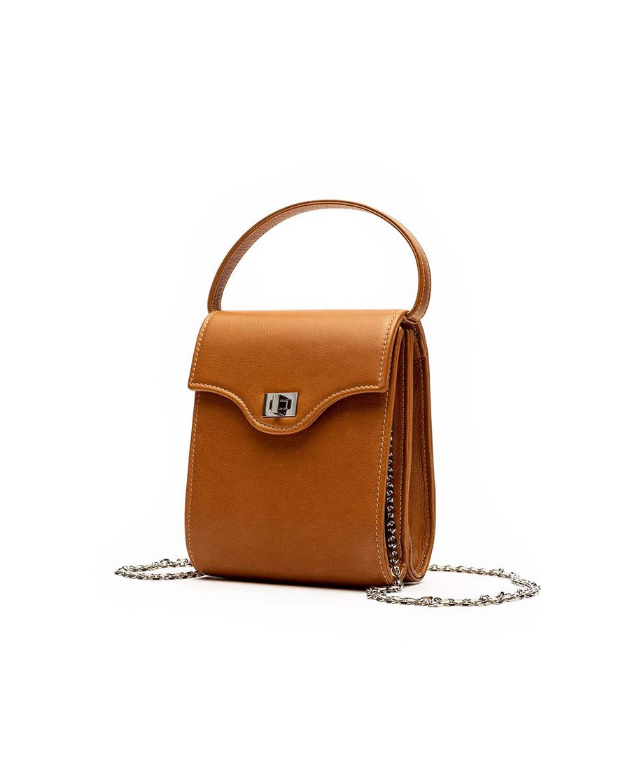Tokyo Bag Leather - Camel