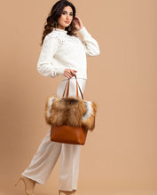 Load image into Gallery viewer, Penelope Red Fox Tote
