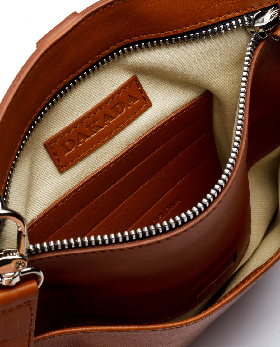 Bolso Bandolera Crossbody Camel