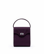 Load image into Gallery viewer, Tokyo Bag -Purple Crepe Fabric

