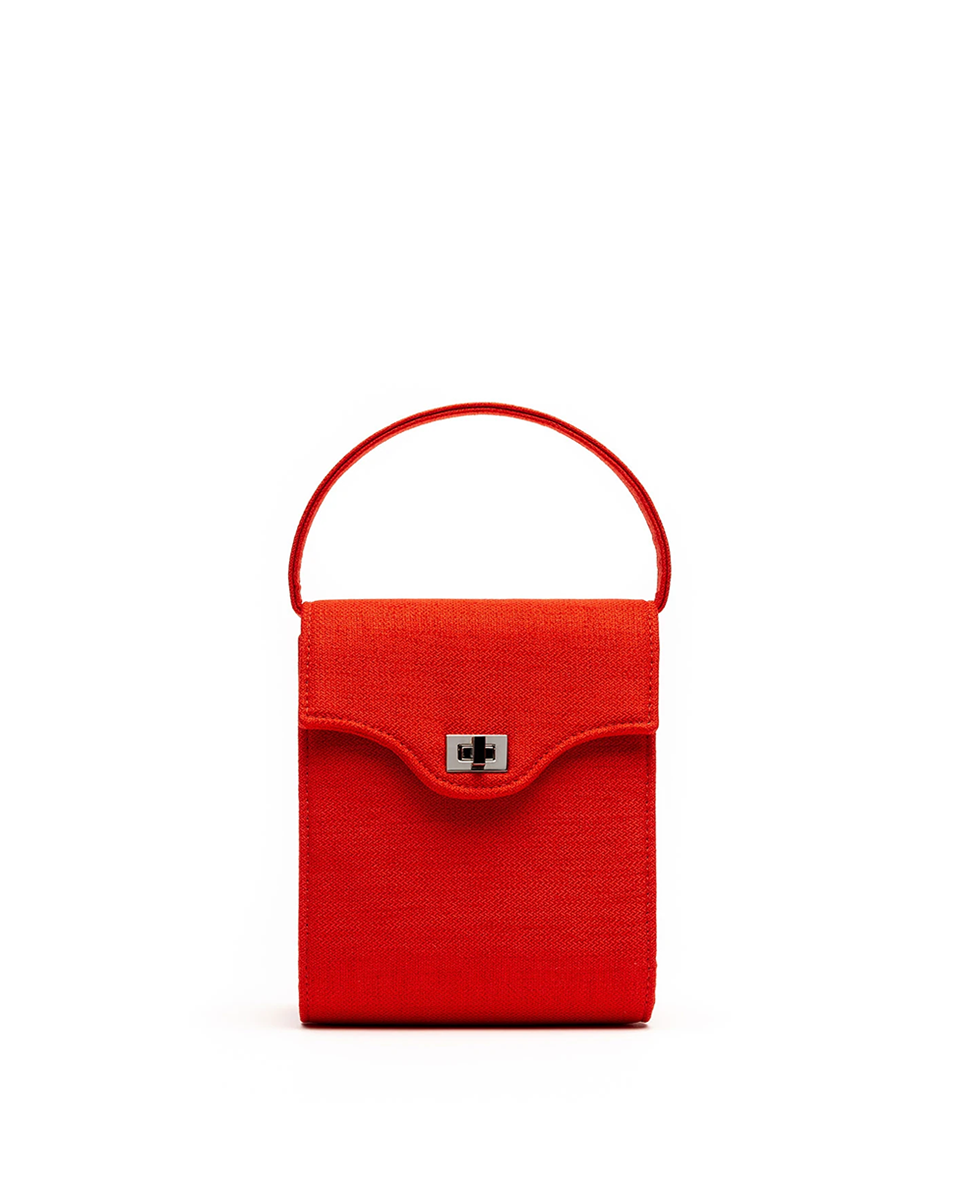 Tokyo Bag Tejido Rojo