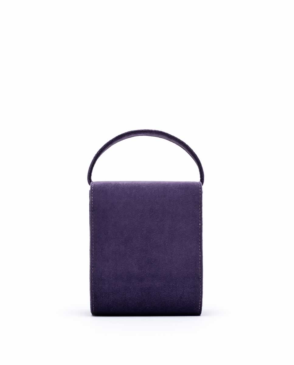 Load image into Gallery viewer, Tokyo Bag -Purple Velvet
