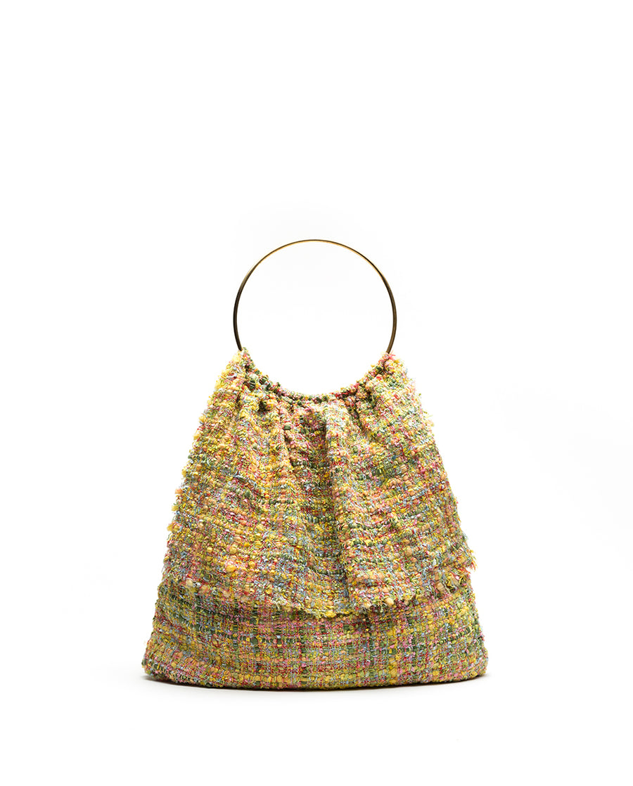 Coco Bag Tejido Amarillo