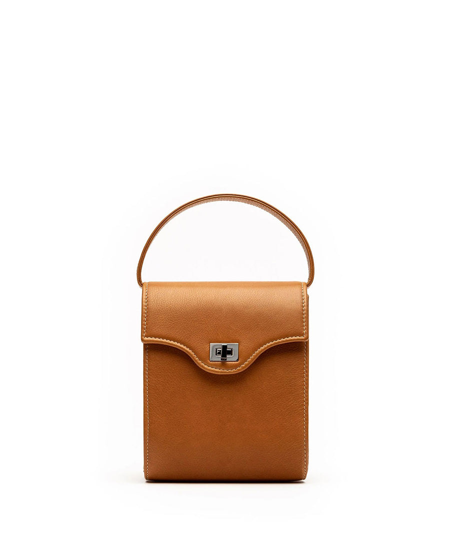 Tokyo Bag Leather - Camel