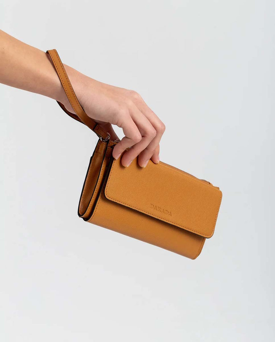 Cartera de Mano Billetera Camel