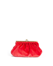Load image into Gallery viewer, Porto Coral Velvet Clutch
