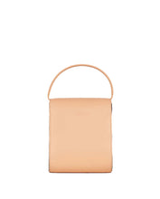 Cargar imagen en el visor de la galería, Tokyo Bag Piel de Vacuno Bicolor Rosa Nude y Negro
